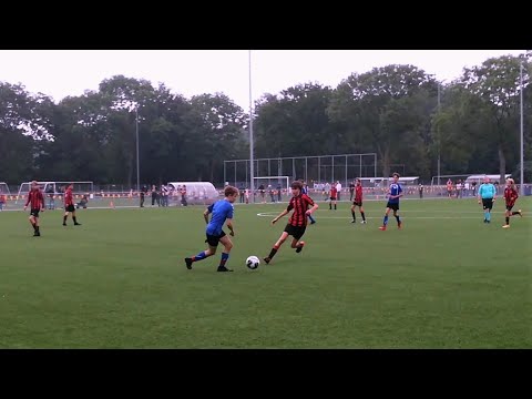 RCL JO15-1 (blauw) vs ASC JO15-1, enkele spelmomenten 2e helft, 26-6-2021