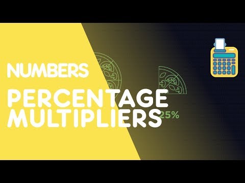 Percentage Increase And Decrease Using A Decimal Multiplier