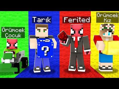 TEK RENK CHALLENGE 🌈 - Minecraft