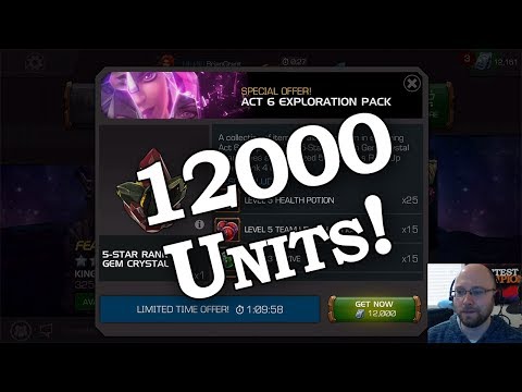 12k Units Gone - The Act 6 Pack | Marvel Contest of Champions