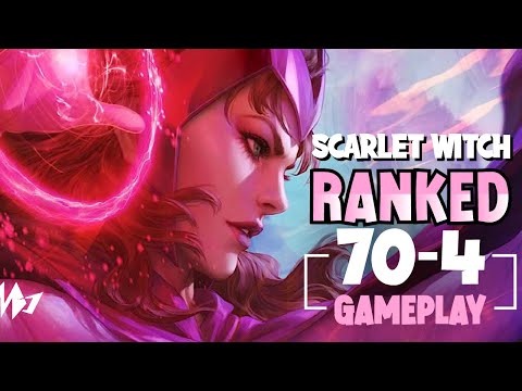 How to Carry - Scarlet Witch 70 Kills Mastery Gameplay | Ranked | Marvel Rivals