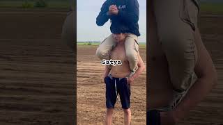 Download lagu Shoulder ride challenge pemuda kuat beban 80 kg part 1 #shoulderride #gendong #panjatpinang mp3