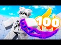Can I Get A 100 STREAK Using KNIFE ONLY Roblox Rivals