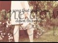 White Apple Tree - Snowflakes (lyrics)