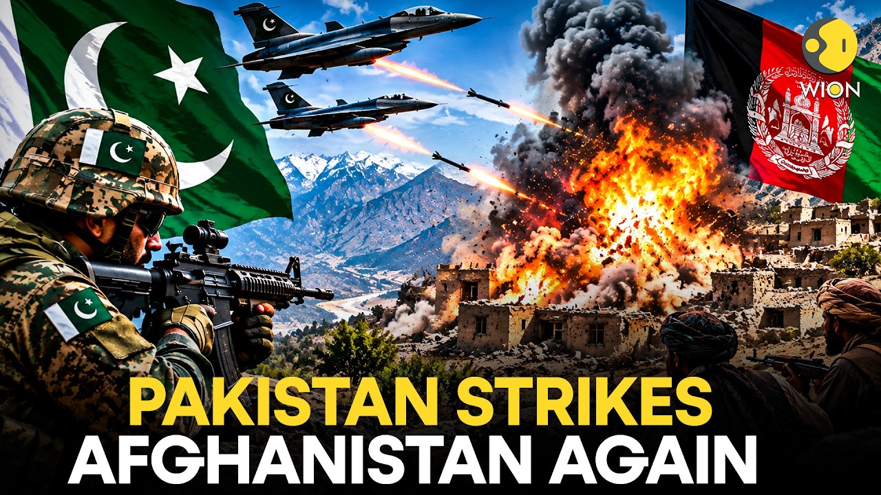 Pak STRIKES Afghanistan LIVE: Nine Killed As Fresh Airstrikes Hit Afghan Targets | WION Live