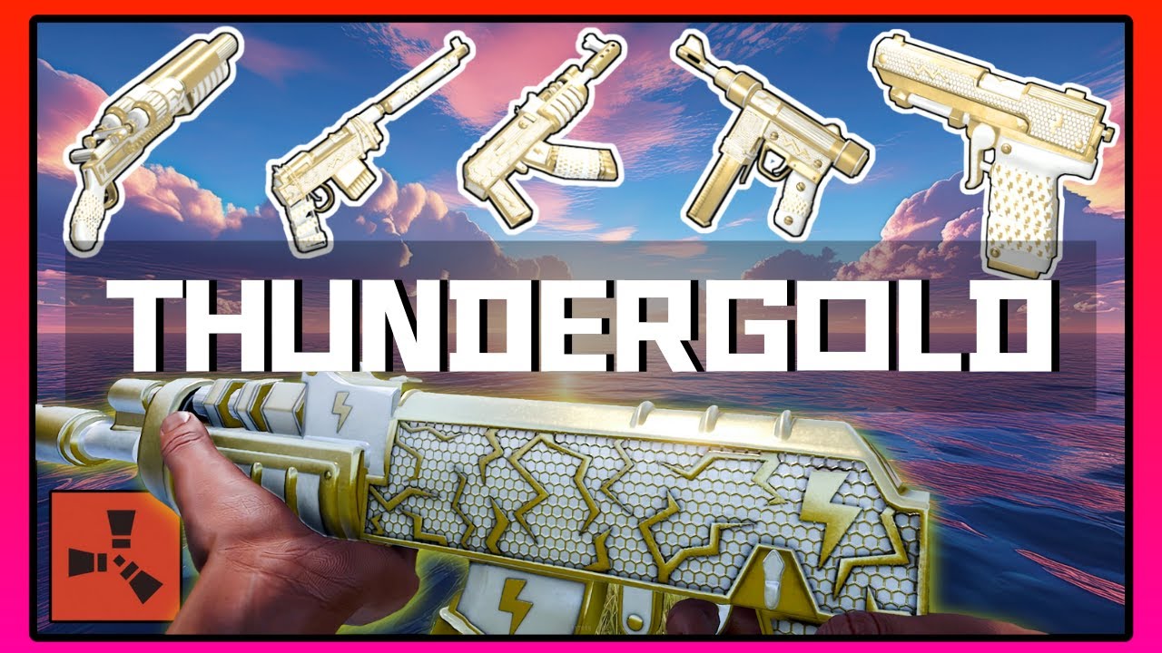 RUST Skins Thundergold Collection