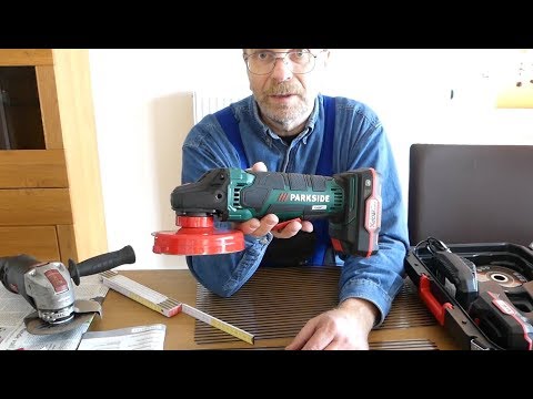 Parkside Akku-Winkelschleifer PWSA 20-Li A1 - Teil 2