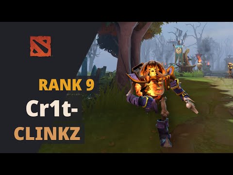 Cr1t- (Rank 9) plays Clinkz Dota 2 Full Game
