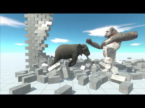 WALL GORO vs EVERY UNIT - Animal Revolt Battle Simulator