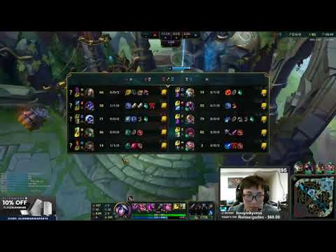 Doublelift as Xayah   Rakan vs Twitch  Tahm Kench Bot S8 Patch 8.4 Ranked Gameplay