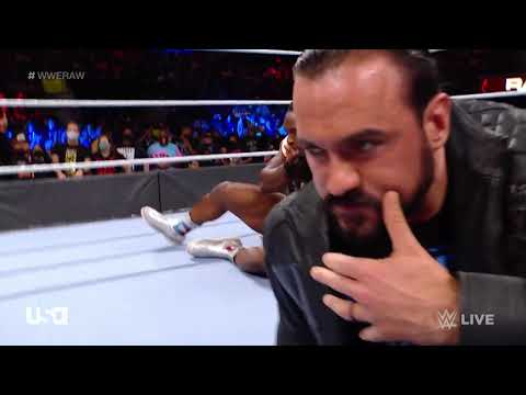 Usos Attacks Drew Mcintyre and Big E RAW ~ WWE RAW Highlights 11 October 2021 ~ WWE Monday Night RAW