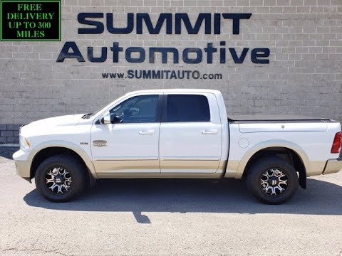 2011 RAM 1500 CREW SHORT LARAMIE LONGHORN HEMI RAMBOX WALK AROUND REVIEW 10600A SOLD! SUMMITAUTO.com