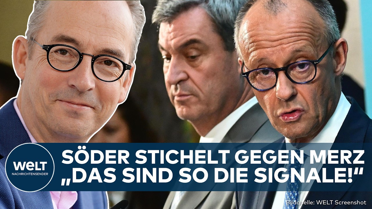 DEUTSCHLAND: Söder sägt am Stuhl von Merz! CSU-Chef bringt Spahn in Position! Quo vadis Union?