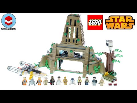 Vidéo LEGO Star Wars 75365 : La base rebelle de Yavin 4