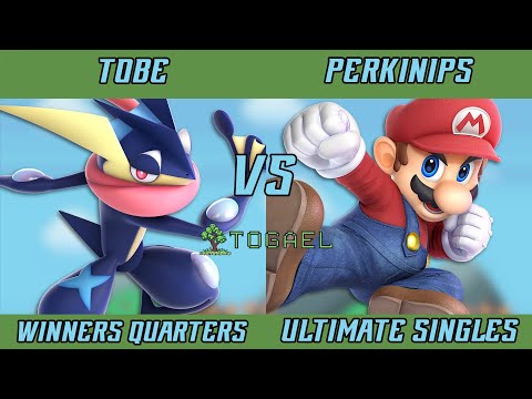 Tilted by Togael Winners Quarter Finals - Tobe (Greninja) vs. Perkinips (Mario) - SSBU