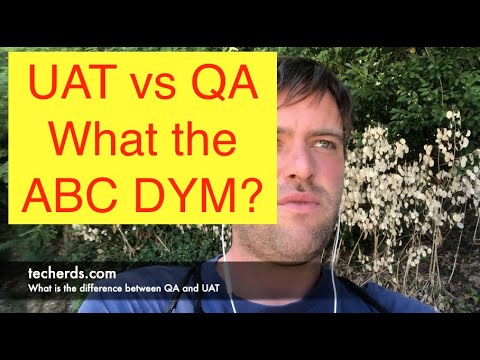 What is the difference between QA and UAT