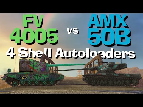 WOT Blitz Face Off || FV4005 vs AMX 50B