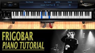 Frigobar PIANO TUTORIAL - Franco 126 (How To Play)