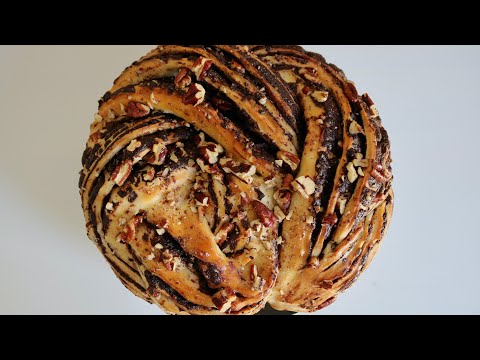 Babka : brioche tressée au chocolat