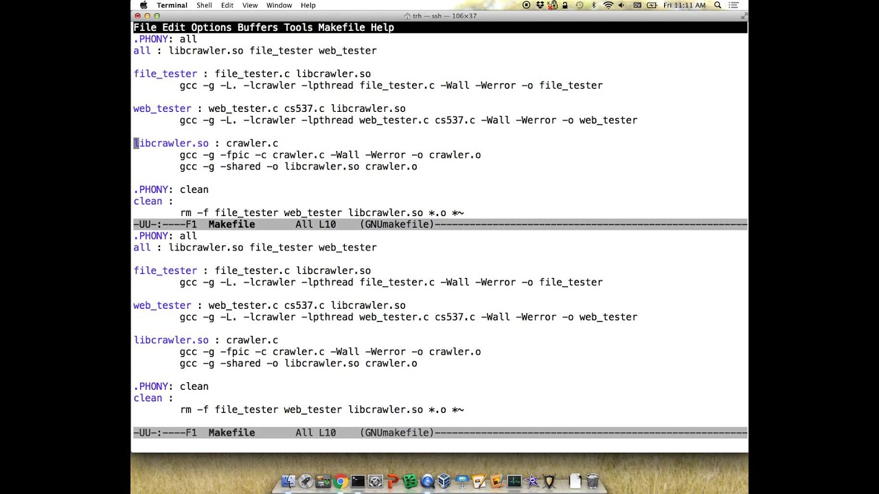 4/1/16 -- web crawler hints (project 4)