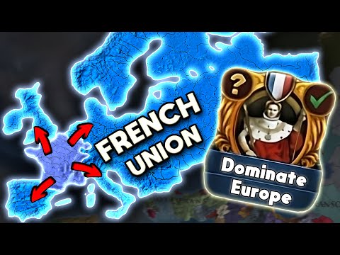 UNITE Europe with THIS strategy as FRANCE! EU4 France Guide 2025
