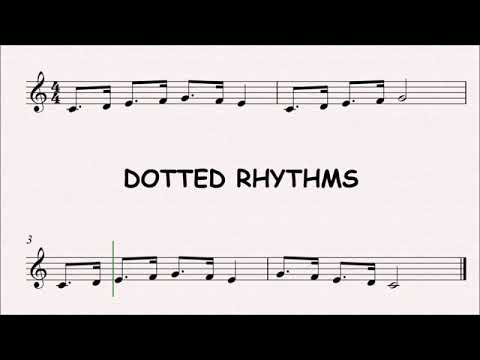 DOTTED RHYTHMS & SCOTCH SNAPS