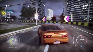 NFS Heat  180NX RUN#2　サーキットバトル　スターダスト