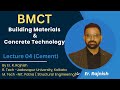 BMCT  ll By R. Rajnish Sir ll Lecture 04 II Types  of Cement (Part-01) ll  #SSC_JE_2024