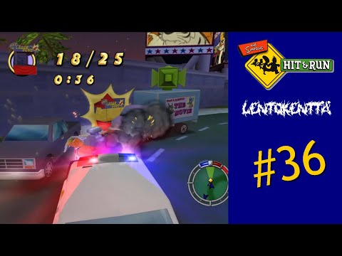 Free Laser Gun Stands | Let's Play The Simpsons: Hit & Run #36 | Invictus