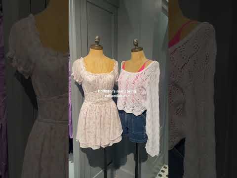 NOVAS descobertas PRIMAVERA na Hollister! #hollister #hollisterhaul