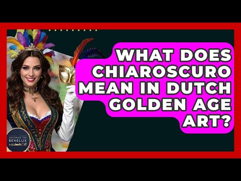 What Does Chiaroscuro Mean In Dutch Golden Age Art? - Exploring The Benelux