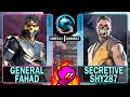 MK1 General Fahad TAKEDA VS Secretive Shy287 SCORPION Mortal Kombat 1 4K 60ᶠᵖˢ