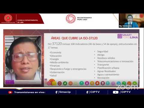 SemIng2021 - Indicadores del desempeño de las Smart Cities ISO 37120.