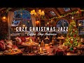 CRACKLING FIREPLACE &AMP; COZY CHRISTMAS COFFEE SHOP AMBIENC ..