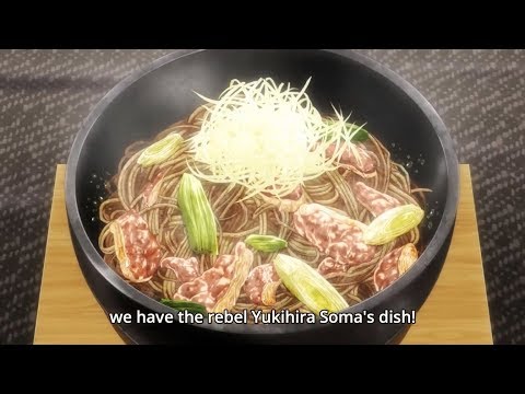 Shokugeki no Soma Season 4 Episode 12 - Soma's Dish Tasting