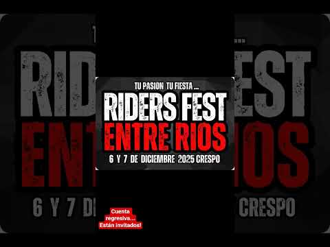 Están todos invitados a Crespo Entre Ríos, mi provincia.#moto