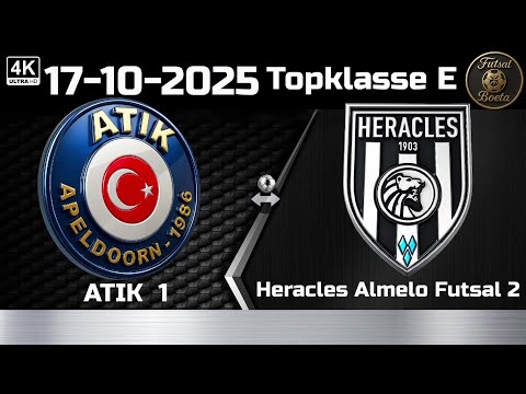 Topklasse E: ATIK 1 -  Heracles Almelo Futsal 2   (17-10-2025)