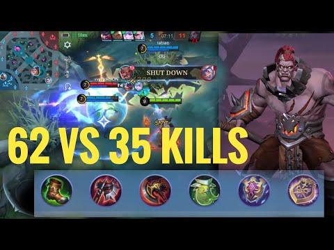 MLBB Balmond best build and Emblem 2023 - one hit delete | Balmond Brutal Damage