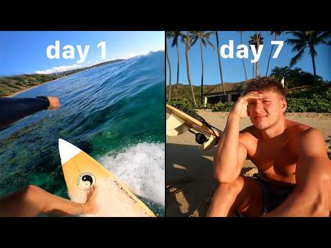 I Surfed Everyday for a Week