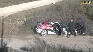 preview picture of video 'Honda Civic crash in Rally Classic Druskininkai 2014'