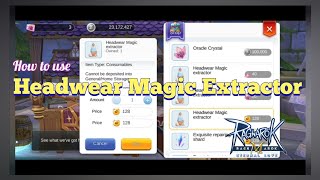 How to use Headwear Magic Extractor - Ragnarok Mobile Eternal Love