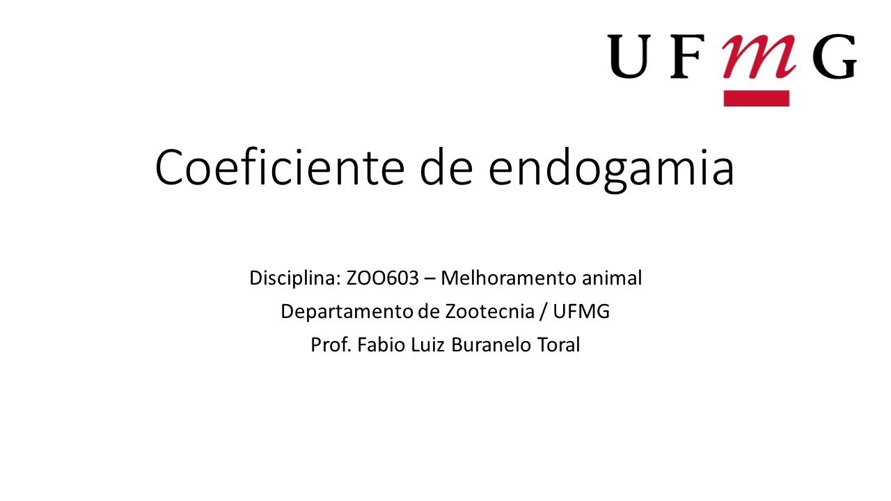 Aula 04 - Coeficiente de endogamia
