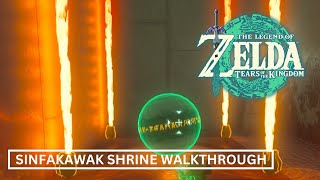 Sinakawak Shrine Walkthrough | An Uplifting Device | Zelda Tears of the Kingdom Gameplay
