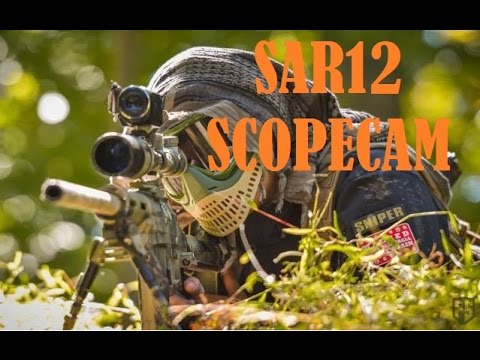 SAR12 Paintball Sniper - Apocalypse Paintball NJ (Scope Cam)