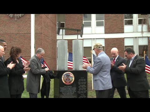 NJ Bayonne Unveils New September 11th. 2001 Memorial