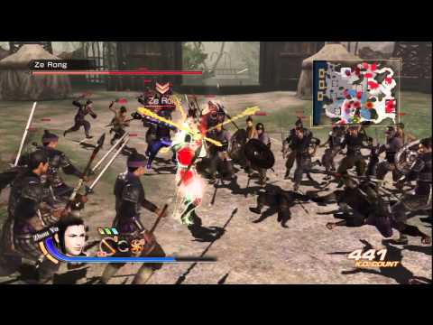 Wu Story Mode Stage 2-1 Battle of Wujun - Part 1 Dynasty Warriors 7 HD
