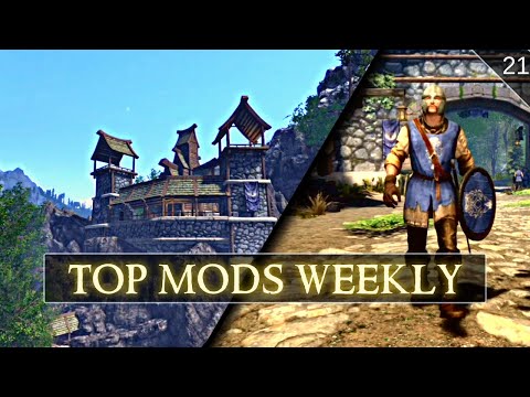 Top Mods Weekly: NEW City Overhauls, Guard Armors, Interiors and MORE!!! (Skyrim XBOX Mods)