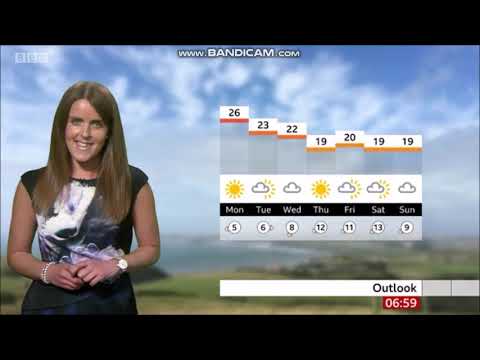 Alex Osbourne BBC ONE Spotlight weather September 14th 2020 in HD! - 60 FPS