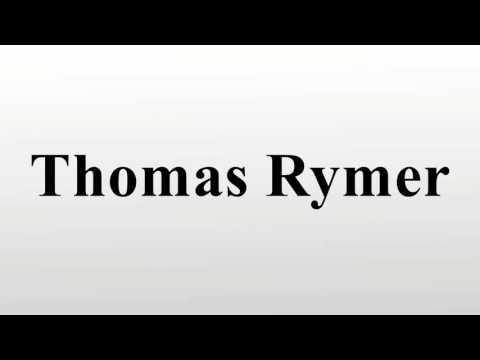 Thomas Rymer