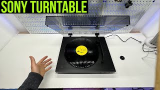 Sony PS-LX310BT Turntable Unboxing and setup